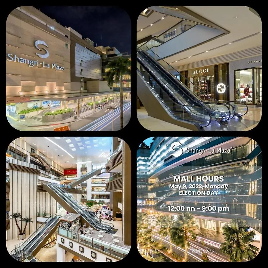 Apartment Penthouse Studio At Fame Residence 41St Floor, Shangrila-Megamall Manila